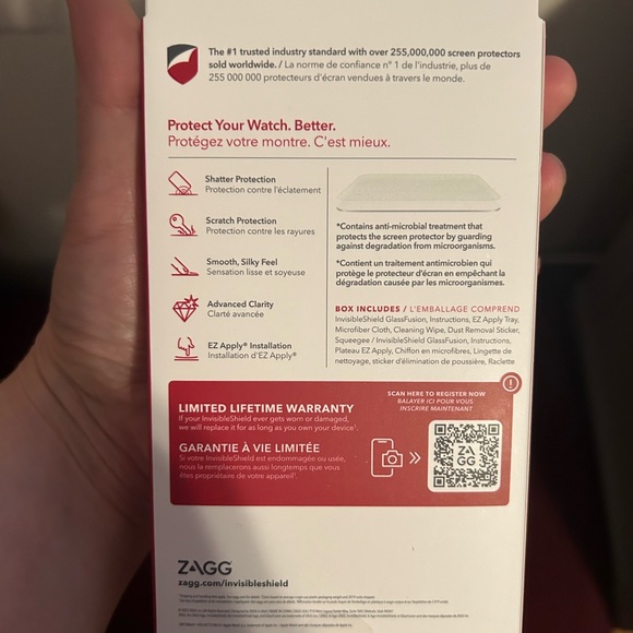 Zagg GlassFusion for Apple Watch 45mm - Picture 2 of 4